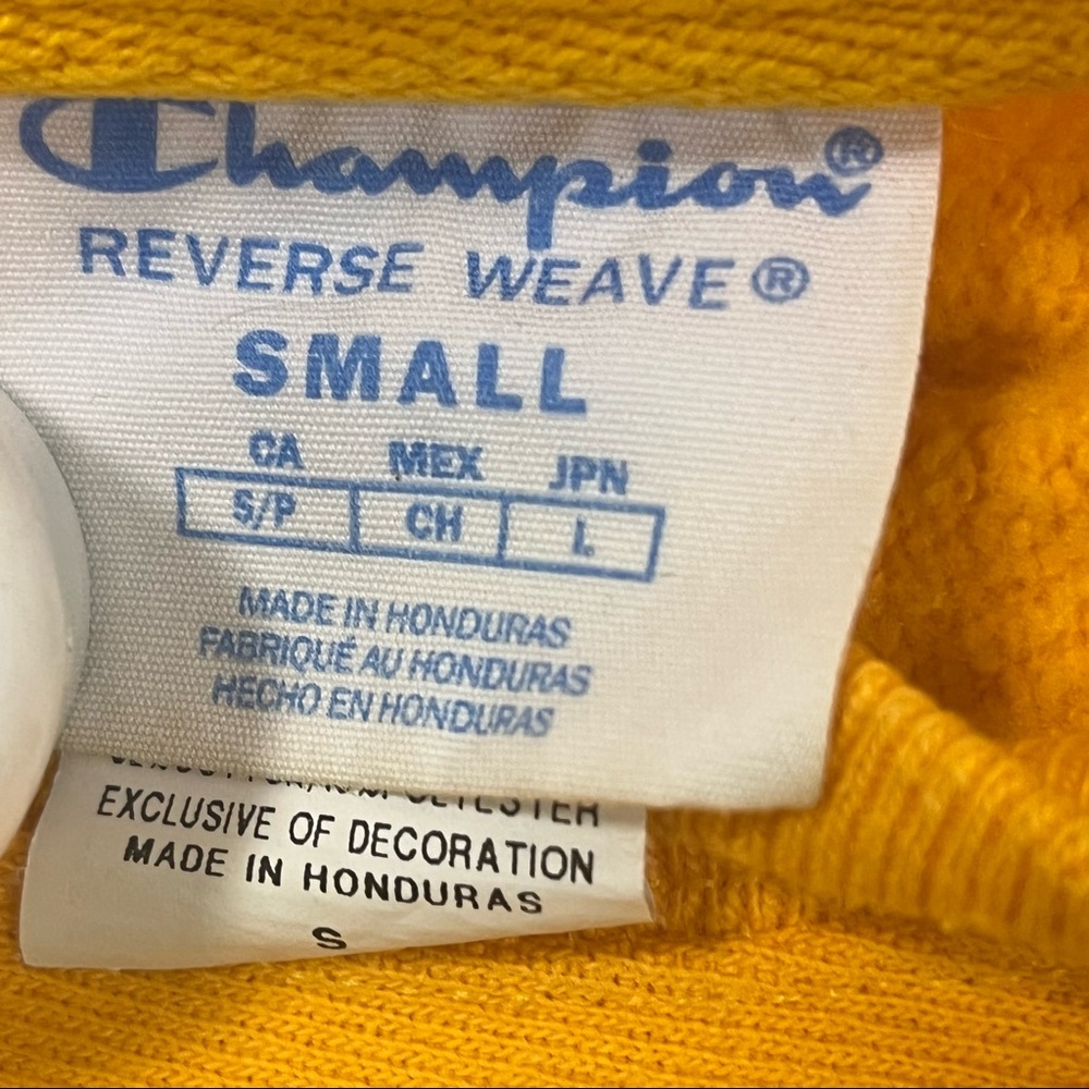 Champion VTG Sweatshirt Sz Small Reverse weave - Picture 15 of 15